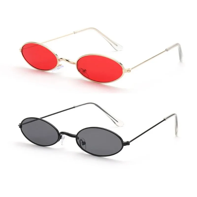 Sunglasses Uv400 - Nieuwe retro zonnebril met kleine ovale