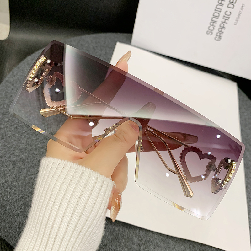 Nieuwe, modieuze, hartvormige, - Sunglasses Uv400 recensie en prijs