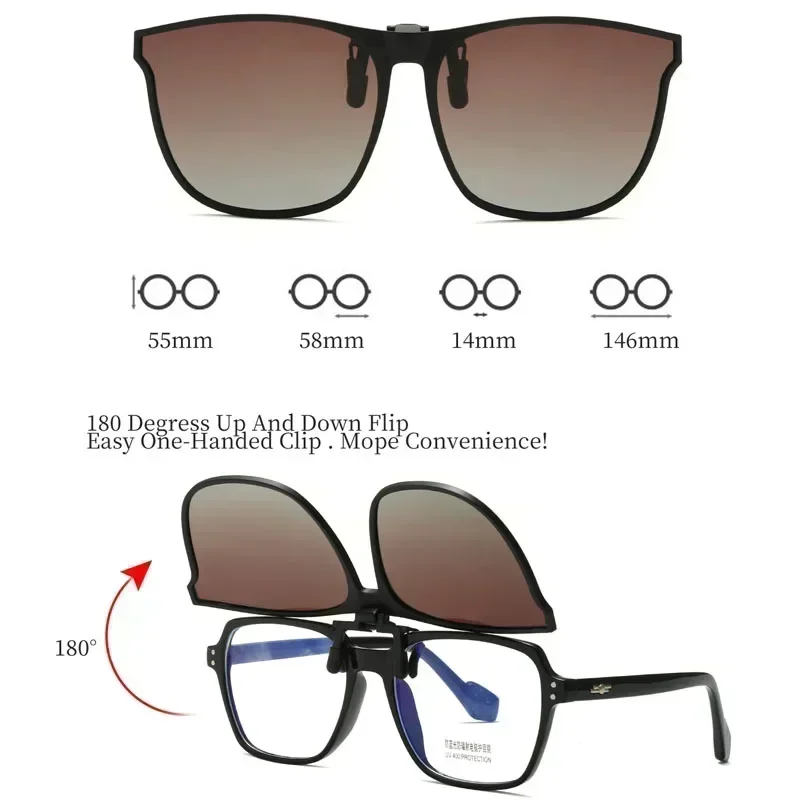1Pc Gepolariseerde Clip-on Zon - Sunglasses Uv400 recensie en prijs
