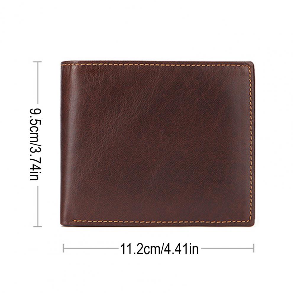 Vintage kaarthouder met RFID-b - Leather Wallet Men recensie en prijs