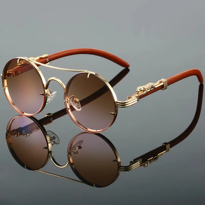 Vintage ronde zonnebril voor b - Designer Sunglasses recensie en prijs