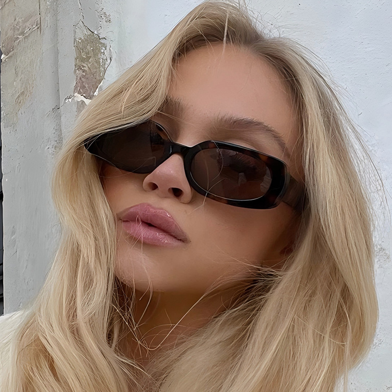 1 stuks lichte luxe rechthoeki - Designer Sunglasses recensie en prijs