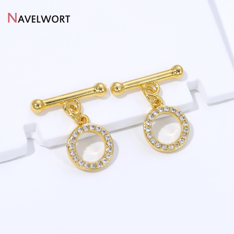 18K verguld messing met zirkoo - Gold Plated Jewelry recensie en prijs