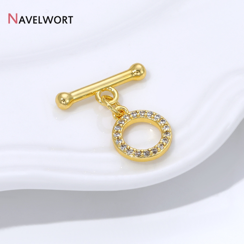 18K verguld messing met zirkoo - Gold Plated Jewelry recensie en prijs
